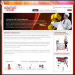 Screen shot of the Abacus Sales Ltd website.