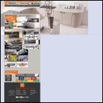 Screen shot of the 3D Kitchens Ltd website.