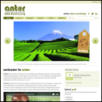 Screen shot of the Association of National Tourist Office Representatives (ANTOR) website.